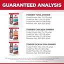 Hill's Science Diet Adult 1-6, Adult 1-6 Premium Nutrition, Wet Cat Food, Variety Pack: Tuna, Chicken, Ocean Fish Stew, 2.8 oz Pouch Variety Pack, Case of 12