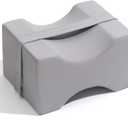 Knee Pillow for Side Sleepers,Leg Pillows Relief from Knees,Sciatica,HIPS,Joints Between Legs,Back Pain When Side Sleeping,Cooling Memory Foam Leg Alignment Knee Support Pillow with Strap