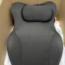 Memory Foam Ergonomic Wedge Pillow, Prone Pillow for Sleeping, Reading Pillow for Bed, Ergonomic Support for Back Pain & Sitting Up, Ideal for Massage, with Removable Cover, Grey 