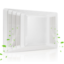 S97013662 Nutone Bathroom Fan Cover Grille and Lens Assembly Kit Compatible with Broan Nutone bathroom fan cover 655, 656, 657, 659, 695, HFL695, 696 Bathroom Vent Cover