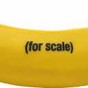 The Official Banana for Scale by Citadel Black - Stress Relief Toy, Stretchy Glue-Sand Filled Rubber Banana, Full Sized 7 inch Squishy Banana