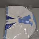 Easter Bunny Baskets with Lights for Baby Boys,Large Blue Kids Easter Bucket Tote with Light up Rabbit Ears for Spring Egg Hunts Party Storage (Blue)