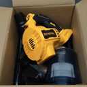 Benpal Cordless Leaf Blower for Dewalt 20V Max Battery,Electric Jobsite Air Blower with Brushless Motor,6 Variable Speed Up to 180MPH,2-in-1 Handle Electric Blower and Vacuum Cleaner(Battery Not Included)