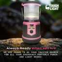 USB Rechargeable Camping Lantern, 400 Lumens LED Lantern, Hanging Tent Lamp, 6000mAh Power Bank, 200 Hour, 6 Modes, for Outdoors & Emergency