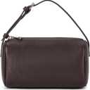Womens Suede Leather Shoulder Bag, Small Retro Crossbody Bag with Adjustable Strap, Underarm Purse Handbag for Daily Use