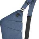 VADOO Sling Bag - Anti-theft Crossbody Shoulder Bag for Men and Women