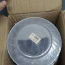 Elegant Combo Clear Plates, 7" and 9" Shrink Wrap, Case of 128 (4 packs x 32)