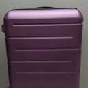 KYME Hardside Expandable Carry On Luggage 22x14x9 Airline Approved 20 Inch Hardshell Carry On Suitcase with Wheels TSA Lock Small Travel Rolling Luggage with Cup Holder for Women Men Navy