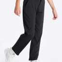 DEVOROPA Youth Boys Golf Pants Stretch Flat Front Dress Athletic Casual Pants School Uniform Chino Twill Pants Pockets (Black)