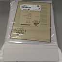 Linen Home 100% Cotton Percale Weave Fitted Sheet, Queen Size, White, 1 Deep Pocket Fitted Sheet, Fits Mattress Upto 16" Crisp and Cool Strong Bed Linen, 60"X80"+15"