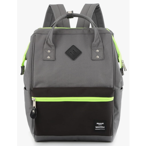 himawari Travel Backpack with USB Charging Port 15.6 Inch Doctor Work Bag laptop backpack for Women&Men(9003-Grey01#)