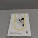 Liene Photo Paper & Cartridge, 2 Ink Cartridge Refill & 72 sheets photo papers, 4x6", Dye Sublimation, Water & Oxidation-Proof, Only for Liene PixCut S1