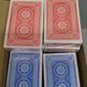 Zubebe 48 Pack Playing Cards Bulk Deck of Cards Standard Index Red and Blue Standard Playing Poker Size Travel Playing Item for Activities Party Supplies Games Novelty Gift