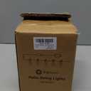 Brightown RGBW Outdoor String Lights, 29FT LED Patio Lights with Remote and Timer, Commercial Grade Waterproof Hanging Lights with 13 Shatterproof Bulbs(1 Spare) for Backyard Porch Garden Party Decor (Multicolor)