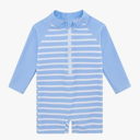 Baby Toddler Boys Zipper Rash Guard Swimsuit UPF 50+ One Piece Beach Swimwear Bathing Suits 3-6 Months