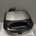 BLACK+DECKER 3-in-1 Waffle Iron, WM2000SD, Grill and Sandwich Press, Non-Stick Removable Plates, Space Saving Compact Design