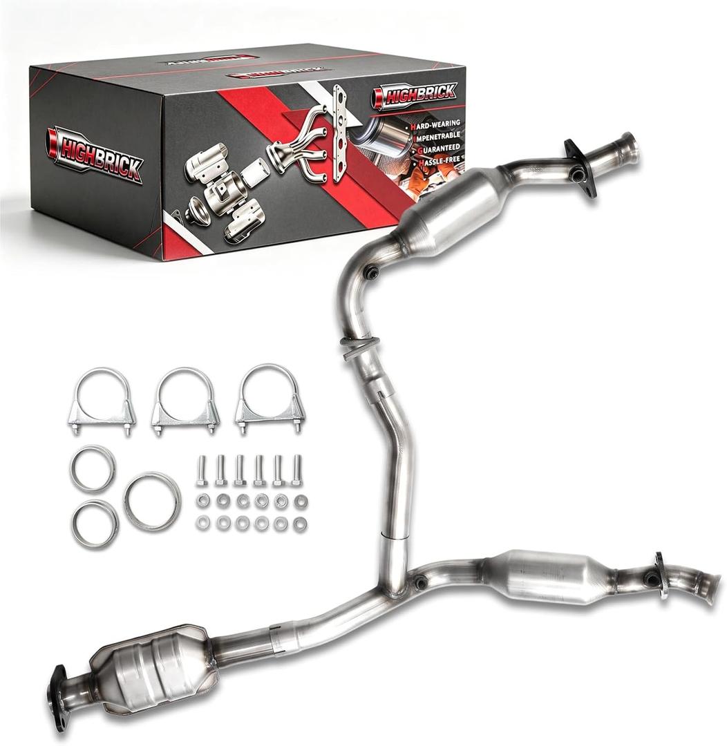 High Performance Catalytic Converter for 2002-2005 Ford Explorer V6 4.0L, 2002-2005 Mercury Mountaineer V6 4.0L,Exhaust Manifold Stainless Steel (EPA Compliant)