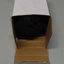 Woaboy 18x18 Inch Set of 2 Decorative Linen Solid Throw Pillow Covers Boho Accent Farmhouse Couch Pillowcases Modern Netural Home Decor for Couch Sofa Living Room Bed,Black