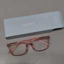 MAXJULI Blue Light Blocking Glasses,Computer Reading/Gaming/TV/Phones Glasses for Women Men(Pink)