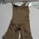 FeelinGirl Shapewear Tummy Control Seamless Bodysuit Hip Enhancer Body Shaper for Women (X-Small-Small, Pusset Brown)