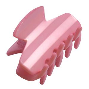 French Amie Chic Light Pink Handmade Celluloid Small Jaw Hair Claw Clip Clamp Clutcher (Light Pink)