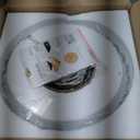 Semi Flush Mount Ceiling Light Fixture Vinatge Gold Ceiling Lights Mid Century Modern Milk White Glass Close to Ceiling Lighting Fixtures for Bedroom Hallway Foyer Bathroom Kitchen Laundry Room