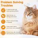 KPOAPERA Cat Deterrent Spray - Indoor Effective Cat Deterrent to Keep Cats Away, Stop Cat Urination and Scratching - Training Aid for Furniture, Sofas, Rugs, Curtains (Yellow, 2)