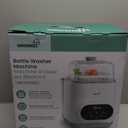 Grownsy EaseClean Bottle Washer Pro | All-in-One Bottle Washer and Sterilizer and Dryer | Baby Bottle Washer for Bottles, Pump Parts & Baby Essentials | Replaces Hand Washing (White)