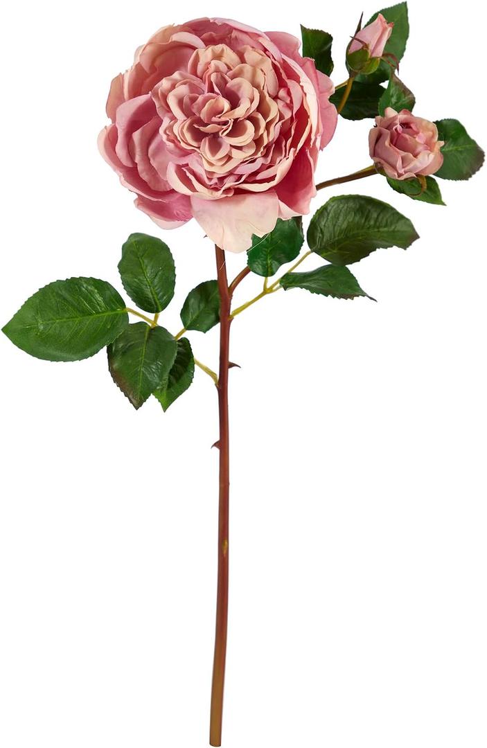 Nearly Natural 22in. Rose Artificial Flower (Set of 6)