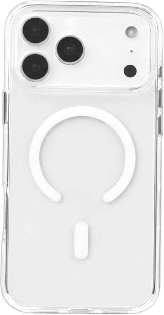 Ultra Clear Hybrid [Compatible with Magsafe] Case for iPhone 17 Pro Max