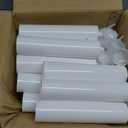 QWORK Empty Caulk Tube, 20 Pack 10 oz. Empty Plastic Caulking Cartridge