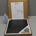 Corner Shelves 2-Pack for Bathroom & Kitchen, Space-Saving Floating Corner Wall Shelf with Easy Installation- Black (Set of 2)