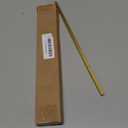 PATIKIL 1/4 x 5/16 x 12" H59 Brass Flat Bar, Solid Flat Mill Stock for Crafting Maintenance Electrical Architectural Decoration, Brass