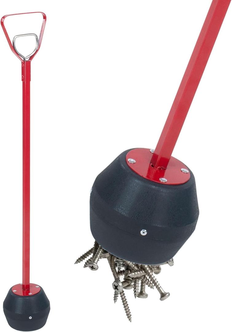 Stalwart 75-9990 Pull Magnetic Pickup Tool with Quick Release Handle, 4.5 Inch