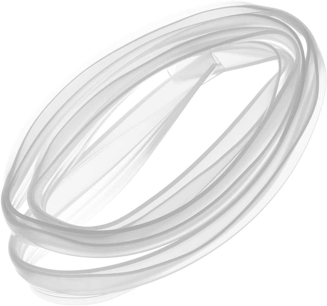 Frameless Glass Shower Door Seal Sweep - Door Bottom Side Seal Strip H-Type Silicone Rubber