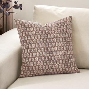 DOMVITUS Pillow Covers 20x20, Floral Pillow Covers, Couch Pillows for Living Room, Decorative Farmhouse Accent Print Throw Pillow Covers, 1PC, Cognac Brown DOMVITUS Pillow Covers 20x20, Floral Pillow Covers, Couch Pillows for Living Room, Decorative Farmhouse Accent Print Throw Pillow Covers, 1PC, Cognac Brown