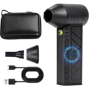 Snow Whiz Turbo Blower,Snow Whiz Turbo Blower with Led,Mini Turbo Snow Blower for Car,3 Gear Adjustable Super Power Turbo Breeze Electric Blow,Snow Remover for Cars,Home,Keyboard,Computer