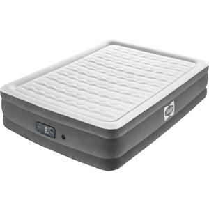 Sealy: AlwayzAire 18" Airbed - Queen - Built-in Comfort Pump, Inflatable Mattress, USB Charge, Wave Beam Construction, Adjustable Firmness, Storage Bag, Original 