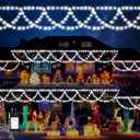 40FT 380 LED Icicle Lights, Waterproof Outdoor Indoor, END to END Connect, Christmas String Lights for Decorations (White)