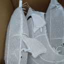 [8 Modes] 3 Pack Halloween Outdoor Decorations Lighted Ghost Yard Stakes with 50 LED Warm White Lights Battery Operated Bendable Arm Light Up White Cloth Ghost Yard Garden Outside Haunted House Decor