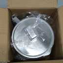 Stainless Steel Bacon Grease Container With Strainer, 2L/68oz Oil Container With Dust-proof Lid For Kitchen Storing Frying Cooking Grease