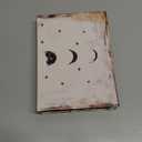 Moon Faux Book Storage Boxes Book Shaped Storage Box Lunar Fake Books for Decoration Fake Books Box Wooden Hollow Trinket Photo Remote Hardback Boxes for Home Decor