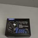 DOACE 2000W Voltage Converter US to Europe - 220V to 110V Converter for European Travel, Power Converter Adapter Combo with 2 PD/QC & UK/AU/US/IT/European Travel Plug Adapters for Hair Dryer Phone