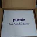Purple Royal Seat Cushion, Portable 2 Inch Gel Seat Cushion, GelFlex Grid
