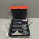 4-Row3200+ Trading Card Storage Box, Card Organizer Holder with 24 Dividers, Case Fit for MTG TCG Magic Commander Deck Playing Cards, Deck Box for Sport Card (Red + White)