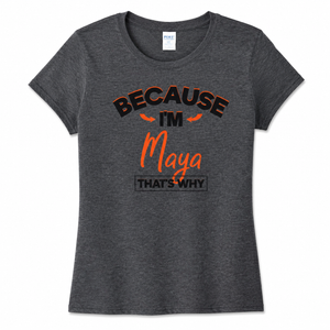 Maya Funny Name Saying Gifts For Doing Maya Things Girls T-Shirt, size XS
