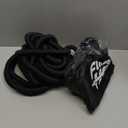 Flexi Hose PLUS with 8 Function Nozzle Expandable Garden Hose, Lightweight & No-Kink Flexible Garden Hose, 3/4 inch Solid Brass Fittings and Double Latex Core, 100 ft Black