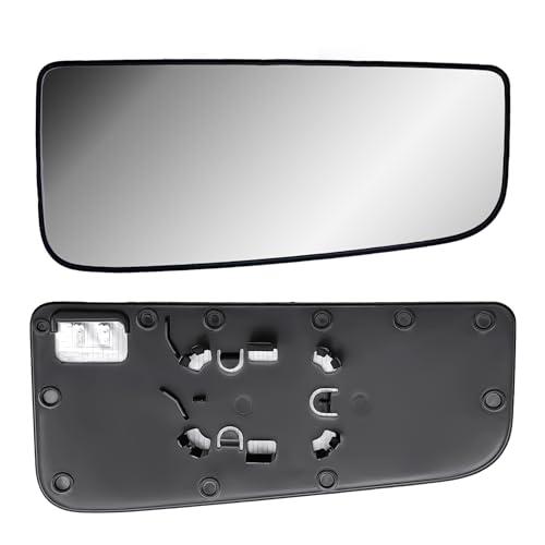 Replacement Passenger Right Side Door Towing Mirror Lower Convex Small Glass Heated with Back Plate for Ford F-150 F 250 F-350 F-450 F-550 from 2015 to 2024