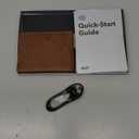 ESR Geo Wallet with Find My, RFID Blocking, Wallet for Men, Wallet Tracker(iOS 14.5 Above Only), Holds 9 Cards and 15 Bills, Replacement for AirTag Wallet, Slim Bifold Card Holder, Aged Leather