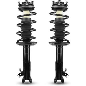 ILONPA 172287 172286 Front Struts Shocks for 06-11 Honda Civic ONLY Sedan 1.8L / Acura CSX ONLY Sedan 2.0L 2006 2007 2008 2009 2010 2011, w/Coil Springs Strut Shock Absorbers Assembly Suspension Kit